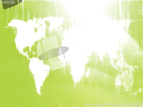 Image of Map of the world illustration