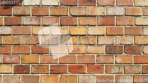 Image of Background of old vintage brick wall