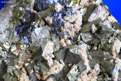 Image of pyrite mineral background