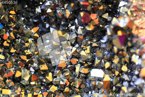 Image of rainbow crystal texture