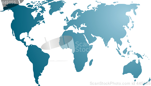 Image of Map of the world illustration