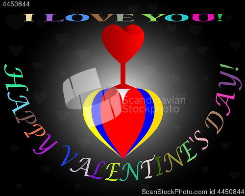 Image of Valentine's day card