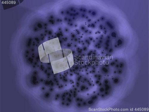 Image of Bacterial cell growth illustration