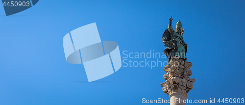 Image of Santo Oronzo Column in Lecce, Italy