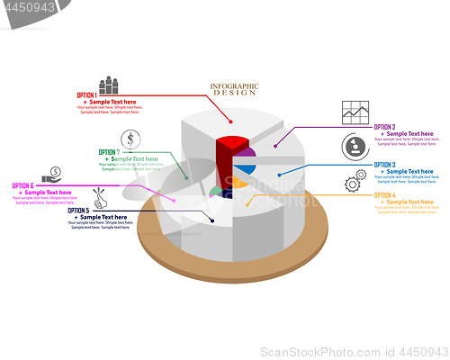 Image of Business-Infographics Circle Graph