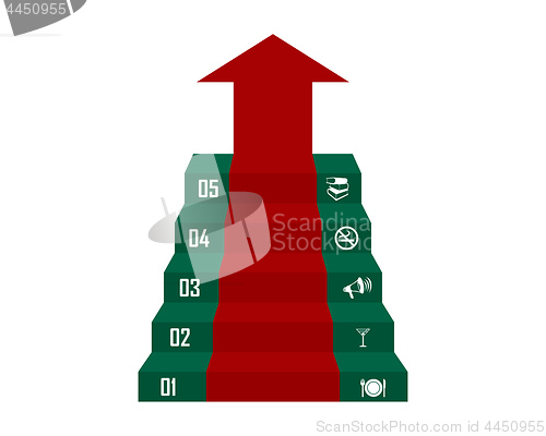 Image of Stairs infographic  tutorial