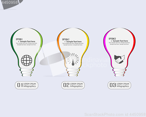 Image of light bulb graphic design textbook