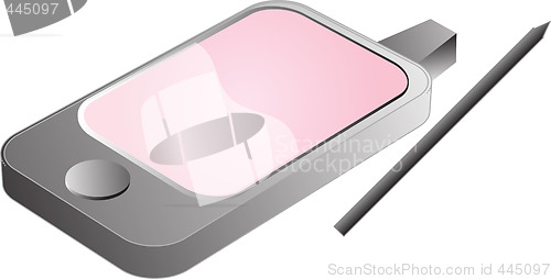 Image of PDA phone illustration