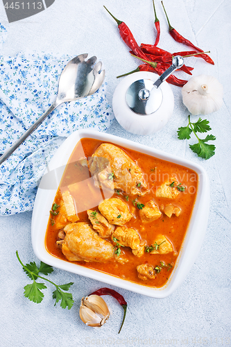 Image of chicken curry