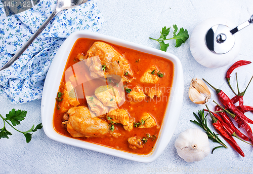 Image of chicken curry