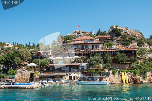 Image of Cafe at sea coast