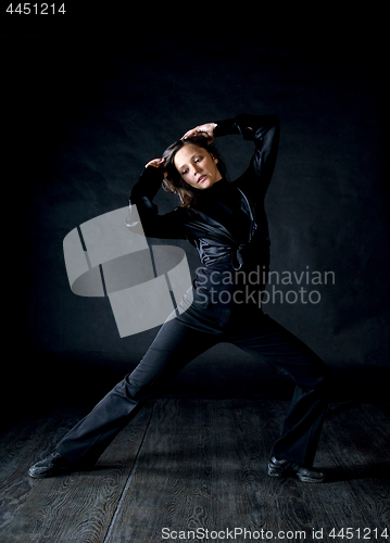 Image of Modern style woman dancer