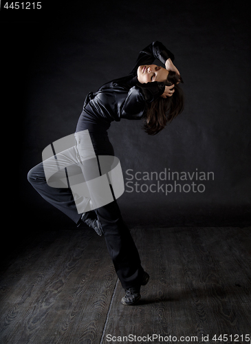 Image of Modern style woman dancer