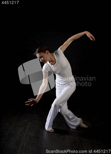 Image of Modern style woman dancer
