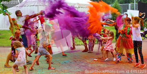 Image of Holi color festival