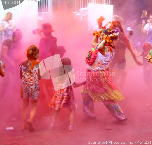 Image of Holi color festival