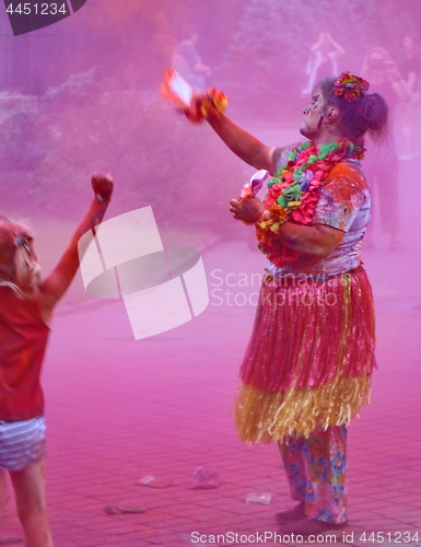 Image of Holi color festival