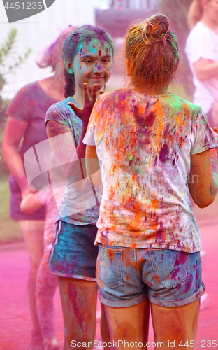 Image of Holi color festival