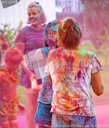 Image of Holi color festival