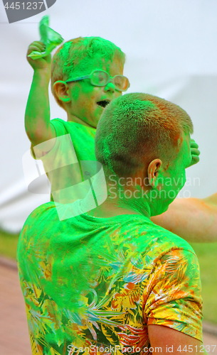 Image of Holi color festival