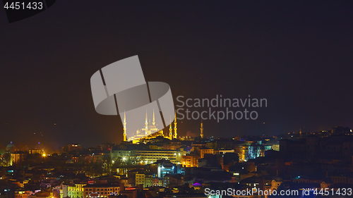 Image of Night lights of Istanbul