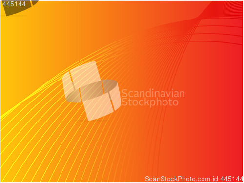 Image of Wavy glowing colors