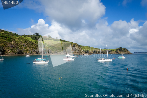 Image of Sailing ship in Waiheke Island near Auckland, New Zealand