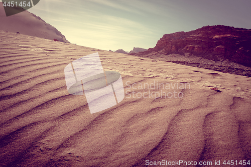 Image of Sand dunes in Valle de la Luna, San Pedro de Atacama, Chile