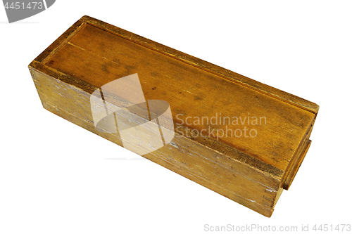 Image of vintage rummy wooden box