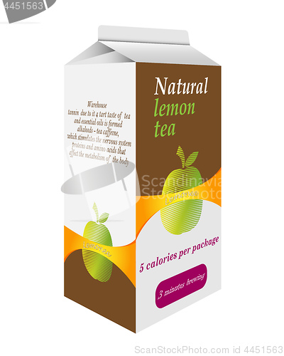 Image of pack of tea