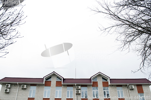 Image of house with metal roofing