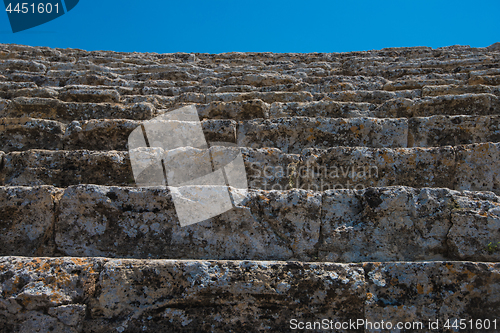 Image of Roman amphitheatre in the ruins of Hierapolis
