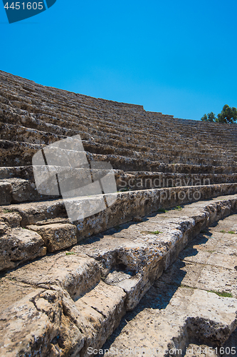 Image of Roman amphitheatre in the ruins of Hierapolis