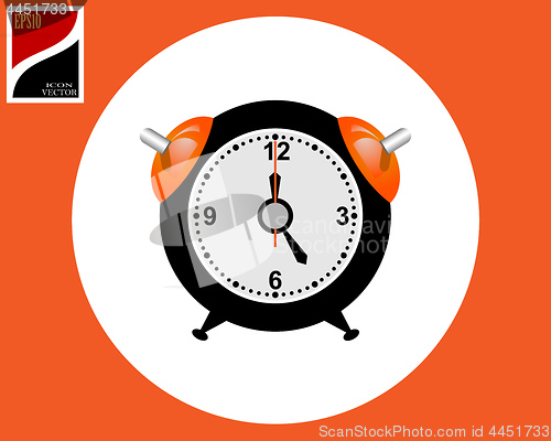Image of clock alarm icon