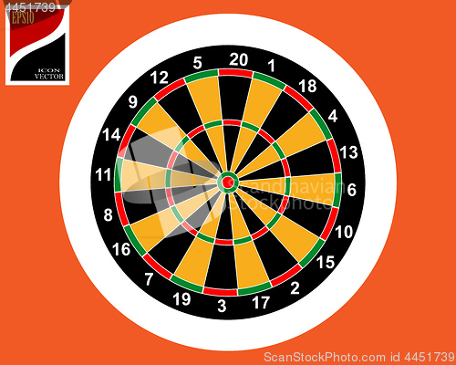 Image of icon for playing darts