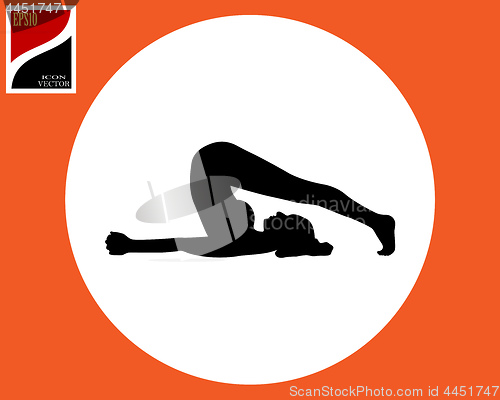 Image of Yoga vector clipart