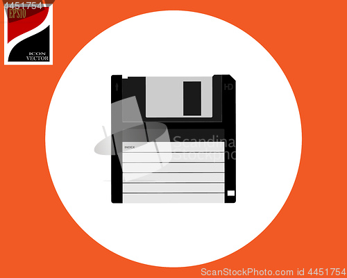 Image of computer floppy disk