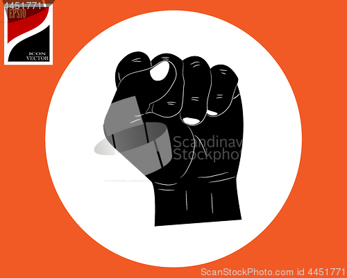 Image of human hand fist
