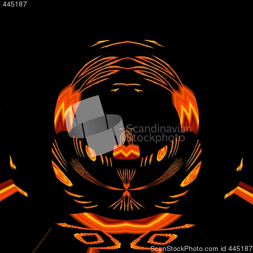 Image of Abstract 3d background