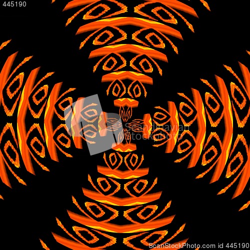 Image of Abstract 3d background