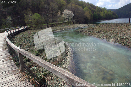 Image of Plitvice Lakes national park in Croatia