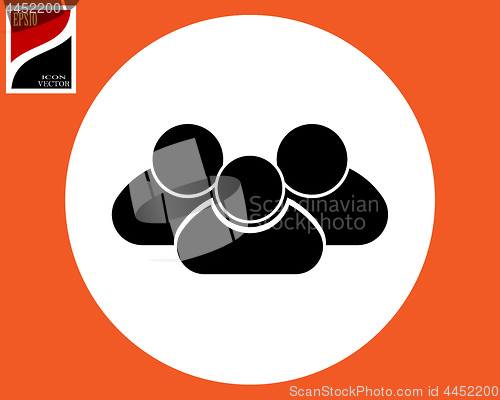 Image of icons for three people