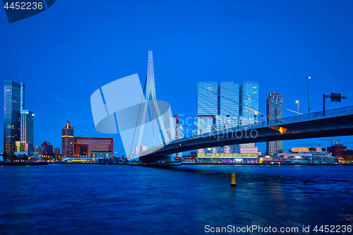 Image of Erasmus Bridge, Rotterdam, Netherlands