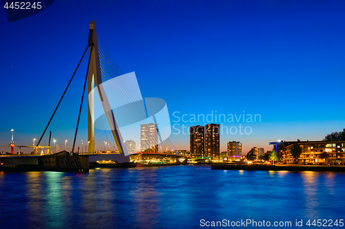 Image of Erasmus Bridge, Rotterdam, Netherlands