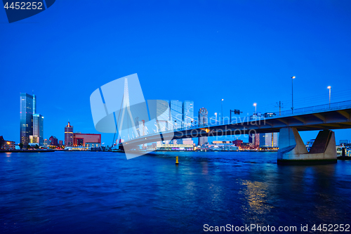 Image of Erasmus Bridge, Rotterdam, Netherlands