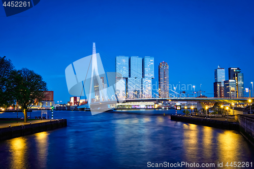 Image of Erasmus Bridge, Rotterdam, Netherlands