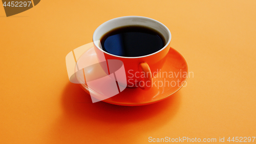 Image of Cup of black coffee