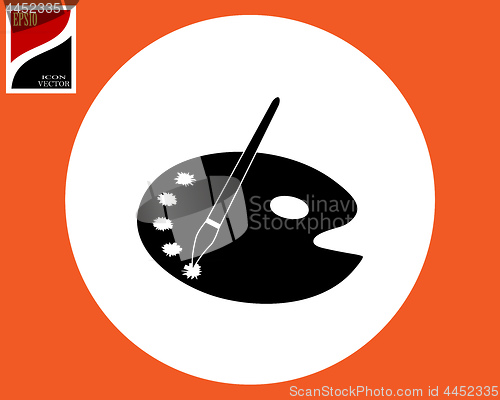 Image of icon of artist's palette