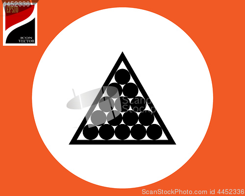 Image of icon of billiard balls