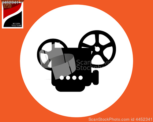 Image of Movie projector icon